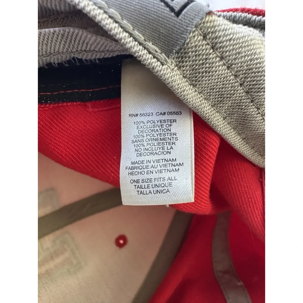 Vintage‎ University Of Houston Red Nike Team Hat - Adjustable Strap - One Size